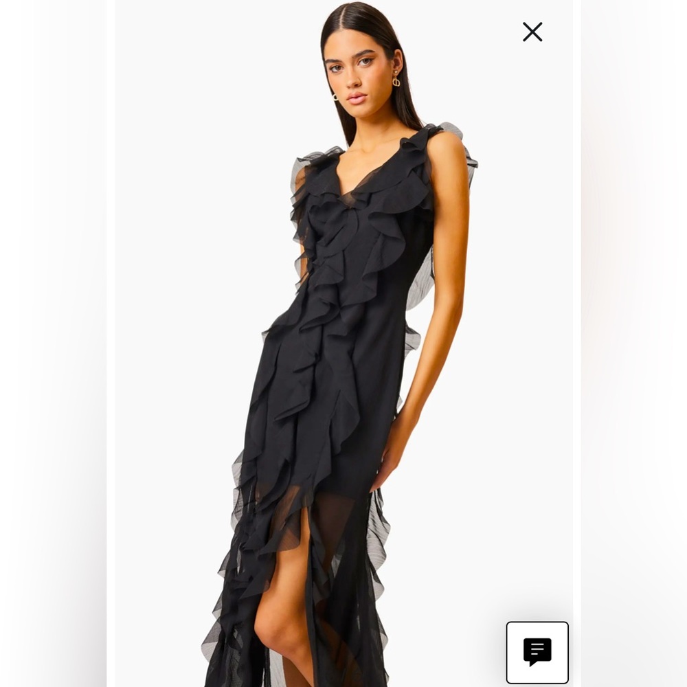 Elliatt Louise Corisca Ruffle Maxi Dress